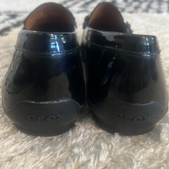 GEOX Black Patent Leather Flat Shoes - Picture 6 of 6